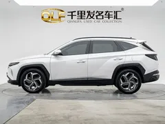 2023 Hyundai Tucson L 1.5T AT 2WD DLX Luxury, белый — фото 8