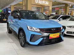 2021 Geely Coolray 1.4T DCT Diamond, синий — фото 3