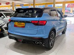 2021 Geely Coolray 1.4T DCT Diamond, синий — фото 6