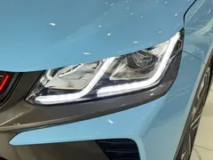 2021 Geely Coolray 1.4T DCT Diamond, синий — фото 7