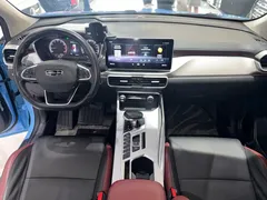 2021 Geely Coolray 1.4T DCT Diamond, синий — фото 13