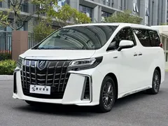 2021 Toyota Alphard Hybrid 2.5L Premium, белый — фото 1