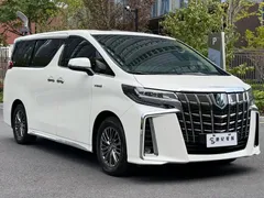 2021 Toyota Alphard Hybrid 2.5L Premium, белый — фото 3