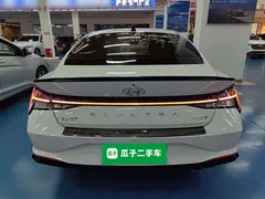 2021 Hyundai Elantra 240TGDi DCT LUX Premium, белый — фото 6