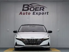 2022 Hyundai Elantra 1.5L CVT LUX Premium, белый — фото 2