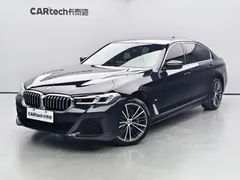 2023 BMW 5 Series 530Li Leading M Sport Package, чёрный — фото 1