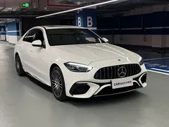 2023 Mercedes-Benz C-Class C 200 L Sport, белый — фото 2