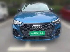 2022 Audi Q3 Sportback 40 TFSI Fashion, синий — фото 2