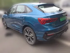 2022 Audi Q3 Sportback 40 TFSI Fashion, синий — фото 4
