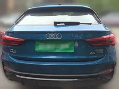 2022 Audi Q3 Sportback 40 TFSI Fashion, синий — фото 5