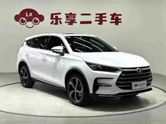 2021 BYD Tang DM-i PHEV 112km Premium, белый — фото 7