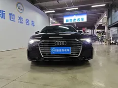 2021 Audi A6L 45 TFSI Sport, чёрный — фото 2