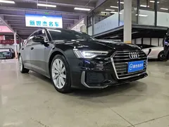 2021 Audi A6L 45 TFSI Sport, чёрный — фото 3