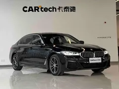 2021 BMW 5 Series 525Li M Sport Package, чёрный — фото 4