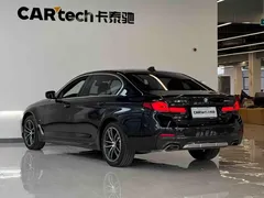 2021 BMW 5 Series 525Li M Sport Package, чёрный — фото 7
