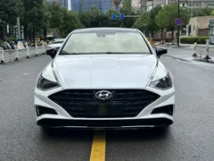 2020 Hyundai Sonata 380TGDi AT GS Smart Enjoy, белый — фото 2