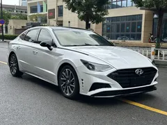 2020 Hyundai Sonata 380TGDi AT GS Smart Enjoy, белый — фото 3