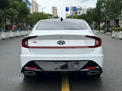 2020 Hyundai Sonata 380TGDi AT GS Smart Enjoy, белый — фото 8