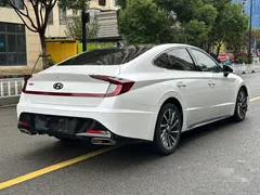 2020 Hyundai Sonata 380TGDi AT GS Smart Enjoy, белый — фото 9