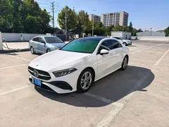 2023 Mercedes-Benz A-Class 180 L, белый — фото 1