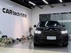 2022 BMW X6, чёрный — фото 2