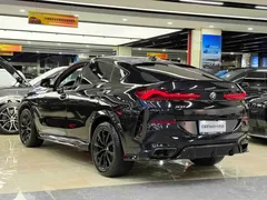 2022 BMW X6, чёрный — фото 6