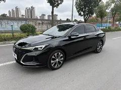 2021 Changan Eado PLUS Blue Whale NE 1.4T GDI DCT Flagship, чёрный — фото 1