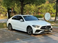 2022 Mercedes-Benz C-Class C 200 L Sport, белый — фото 3