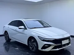 2023 Hyundai Elantra 1.5L CVT GLX Elite, белый — фото 3
