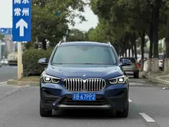 2021 BMW X1, синий — фото 2