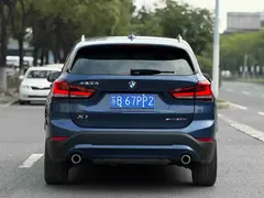 2021 BMW X1, синий — фото 3