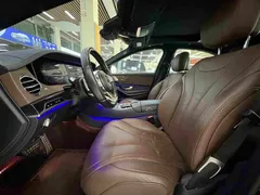 2020 Mercedes-Benz S-Class S 450 L 4MATIC, чёрный — фото 6