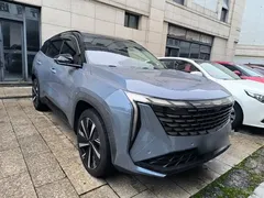 2023 Geely Atlas L 2.0TD DCT Premium, синий — фото 4