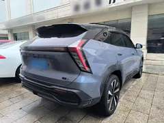 2023 Geely Atlas L 2.0TD DCT Premium, синий — фото 7