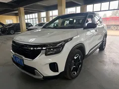 2023 Kia Seltos 1.5L CVT Premium, белый — фото 1