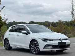 2021 Volkswagen Golf 280TSI DSG Pro, белый — фото 3