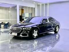2023 Mercedes-Benz Maybach S-Class S 480 4MATIC, чёрный — фото 1
