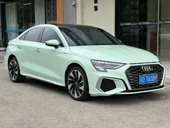 2023 Audi A3L Limousine 35 TFSI Fashion Sport, зелёный — фото 3