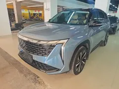 2023 Geely Atlas L 2.0TD DCT Premium, синий — фото 2