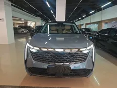 2023 Geely Atlas L 2.0TD DCT Premium, синий — фото 3