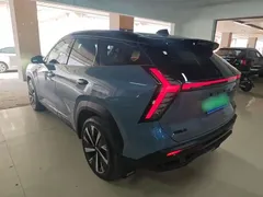 2023 Geely Atlas L 2.0TD DCT Premium, синий — фото 5
