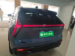 2023 Geely Atlas L 2.0TD DCT Premium, синий — фото 6