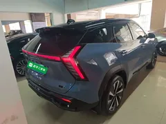 2023 Geely Atlas L 2.0TD DCT Premium, синий — фото 7