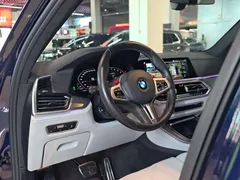 2022 BMW X5 M, синий — фото 25