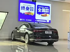 2021 Audi A8L 50 TFSI quattro Comfort, чёрный — фото 14