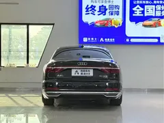 2021 Audi A8L 50 TFSI quattro Comfort, чёрный — фото 15