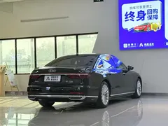 2021 Audi A8L 50 TFSI quattro Comfort, чёрный — фото 16