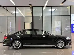 2021 Audi A8L 50 TFSI quattro Comfort, чёрный — фото 17