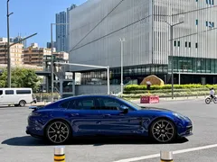 2022 Porsche Panamera 2.9T, синий — фото 4