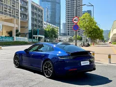 2022 Porsche Panamera 2.9T, синий — фото 7